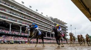 First Mission, Clark Stakes, Brad Cox, Flavien Prat, America's Best Racing, horse racing, ABR