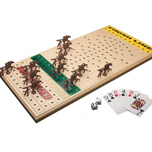 <a href="https://www.amazon.com/Across-Board-Horseracing-Gametop-Maple/dp/B00VOBIJFM/ref=sr_1_2?ie=UTF8&qid=1543423277&sr=8-2&keywords=horse+racing+game&pldnSite=1">12. Something fun for the whole family</a>